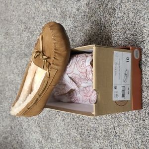 SO Tan Moccasins NEW size 10